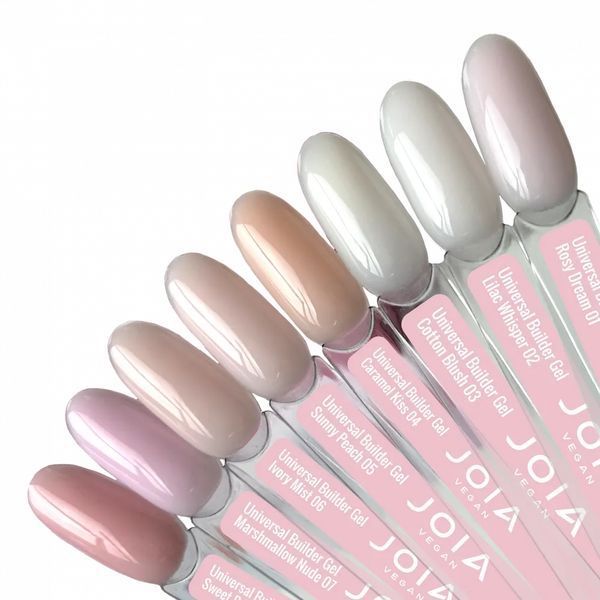 Універсальний моделюючий гель Universal Builder Gel JOIA vegan, 01 Rosy dream, 15 мл / Universal Builder Gel JOIA vegan, 01 Rosy Dream, 15 ml 16479 фото