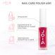 Лак для нігтів Nail care polish 4in1 JOIA vegan, 08 Red passion, 8мл / Nail care polish 4in1 JOIA vegan, 08 Red passion, 8ml 102235 фото 3
