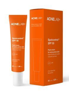 Крем-флюїд для шкіри, схильної до акне Spotcontrol SPF 50 Fluid cream for acne-prone skin ACNELAB+ 40 мл 289931 фото