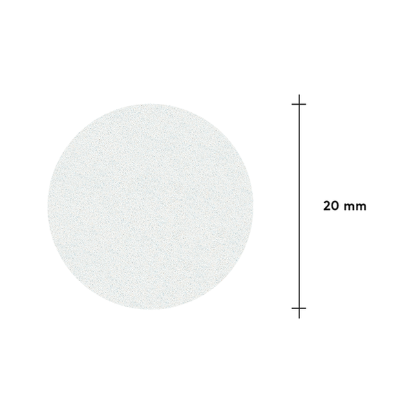 Змінні файли білі PODODISC STALEKS PRO M 320 грит (50 шт) PDF-20-320w фото