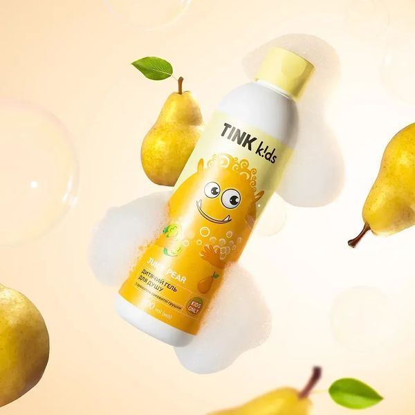 Дитячий гель для душу Juicy Pear Tink kids 300 мл 31794 фото