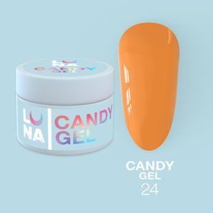 Гель для нарощування Candy Gel №24 15ml 30383 фото