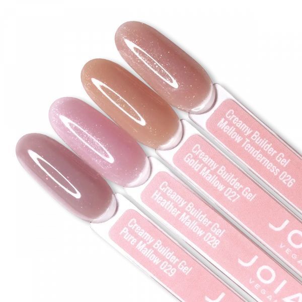 Моделюючий гель Creamy Builder Gel JOIA vegan, 028 Heather Mellow, 15 мл / Creamy Builder Gel JOIA vegan 028 Heather mellow, 15ml 11875 фото