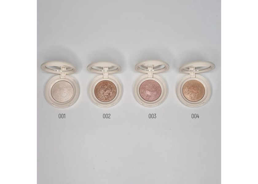TopFace - Хайлайтер запечений "ProHD Natural Glow Baked Highlighter" PT706 [001 - Pure Light] (4 г) 34798 фото