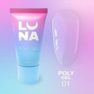 Полігель для нарощування Poly Gel №1 (30ml) 32293 фото